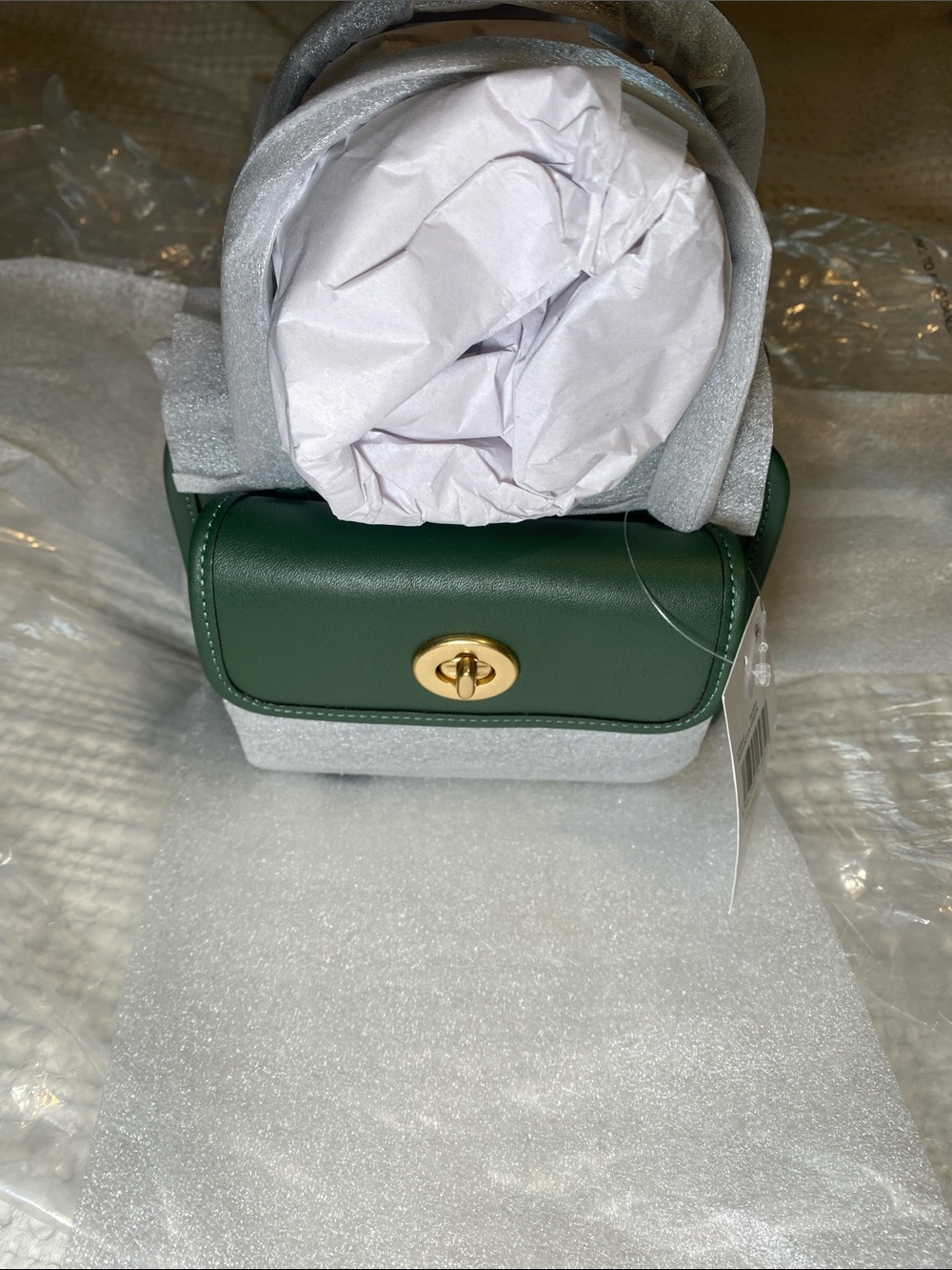 NWT Coach Limited Reedition Hunter Green Safari Tote in Glove Tanned Leather 🌲✨